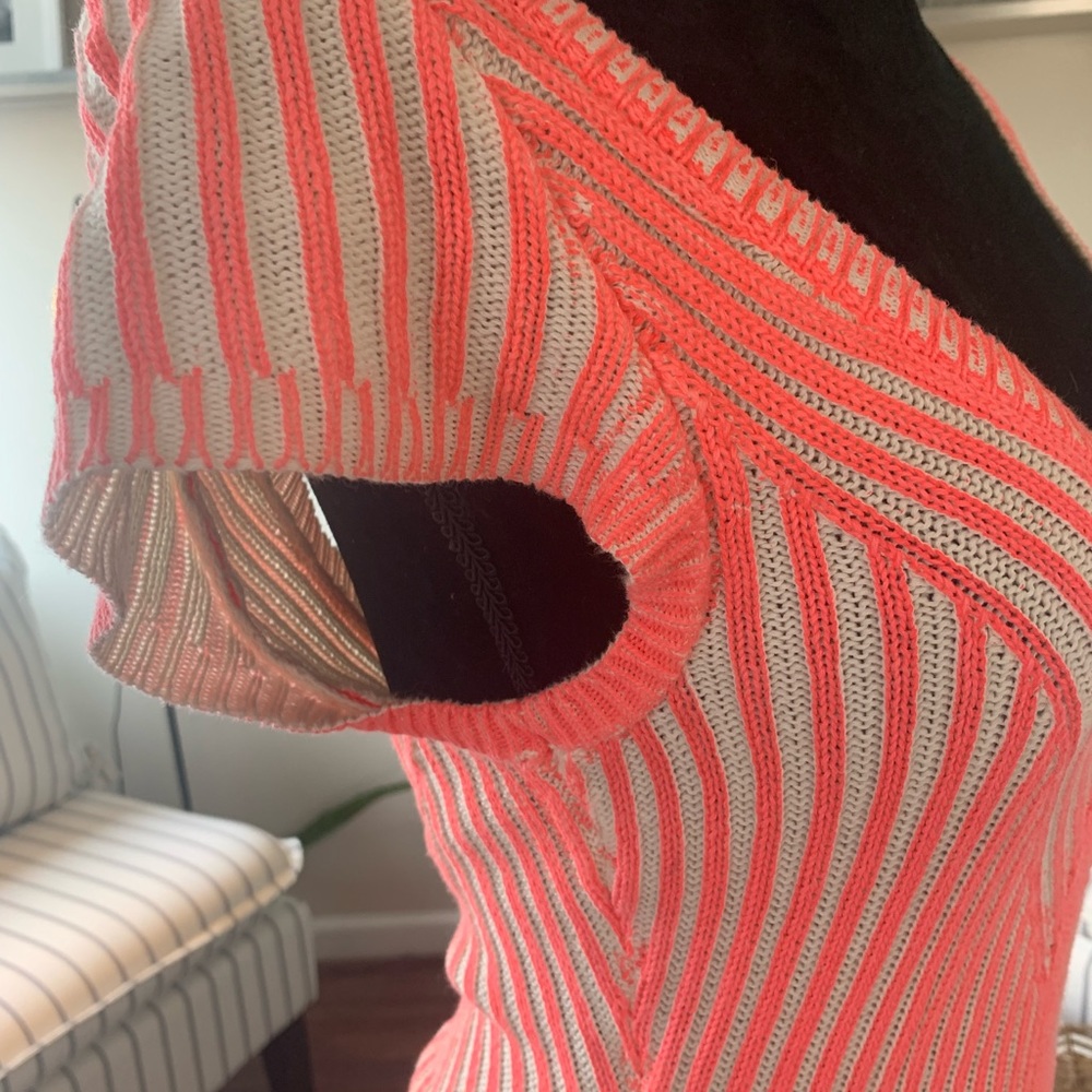 Free People Hot Off The Press Stretch Ribbed
Sweater Dress Pink XS Pink NWOT - Picture 9 of 16